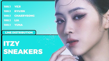 [REQ] Itzy - Sneakers (line distribution)