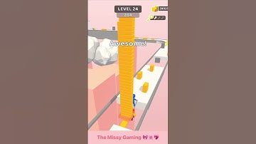 BRICK BUILDER 🎮 — Walkthrough Levels 23-24 #short #shorts #shortsvideo #shortvideo #shortsfeed #fyp