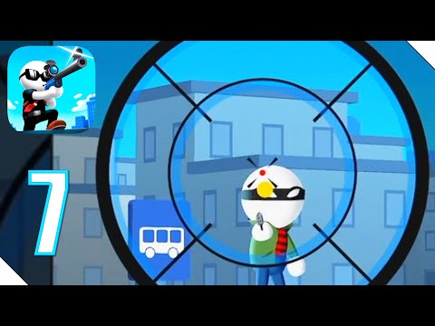 Johnny Trigger: Sniper Прохождение Часть 7 Уровень 91-105 | Андроид/iOS Геймплей