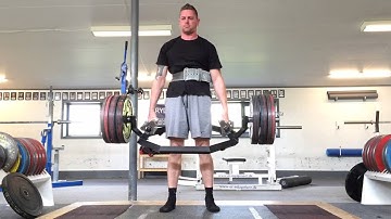 225kg Hex trapbar fatgrip