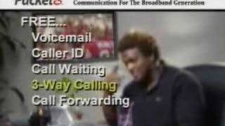 Packet8 Voice over IP (VoIP) Advertisement