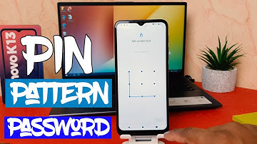How To Set PIN Pattern Password in Lenovo K13