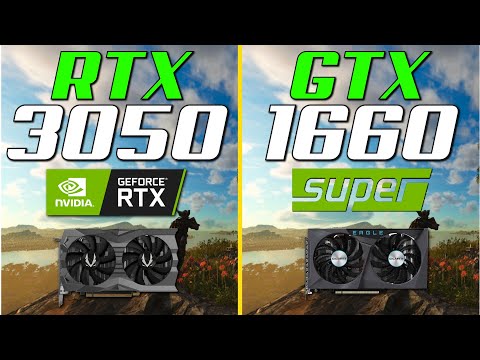 RTX 3050 vs. GTX 1660 Super | Test in 8 Games