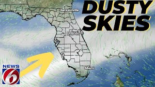 Florida Forecast: The Storm Pattern Is Changing AND Saharan Dust Arrives image