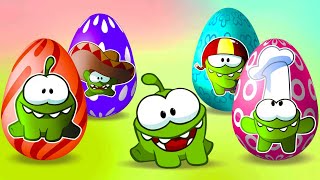 : Learn English with Om Nom  Shapes     Super Toons TV Thai