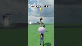 his scream 😭 #roblox #funny #memes #trolling #gaming #troll