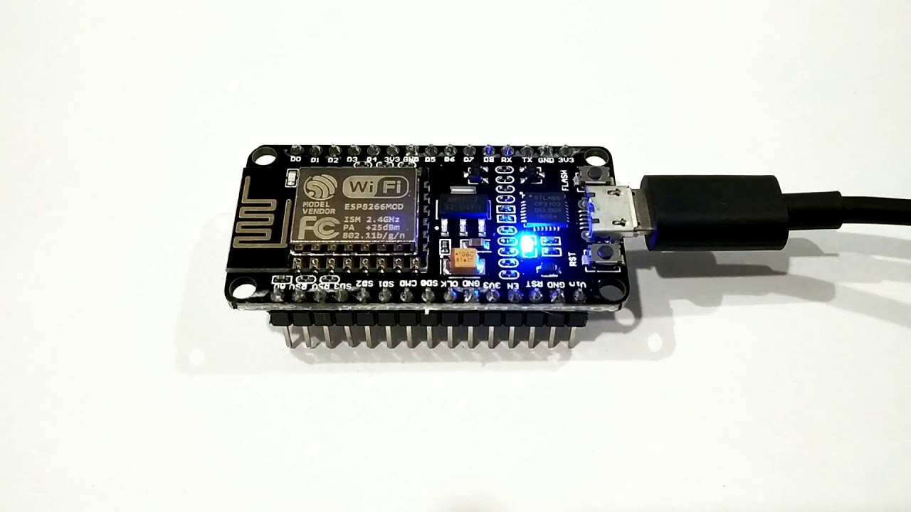 Blinking LED on NodeMCU ESP8266 YouTube