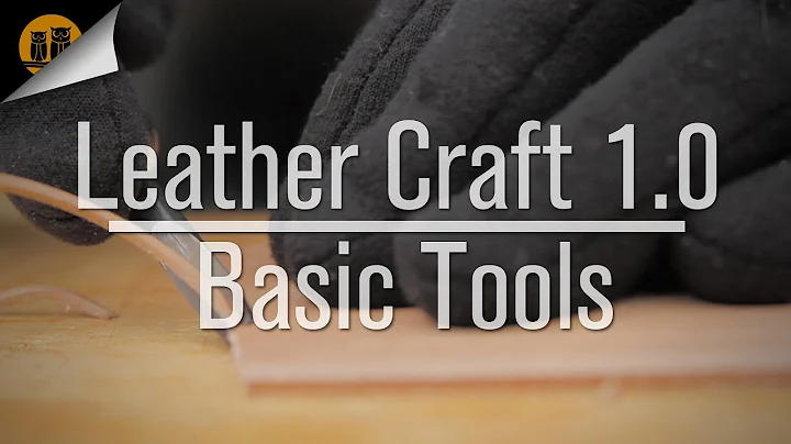 Leather Craft 1.0 • Basic Tools
