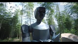 First All-Weather Humanoid Robot, DR02, Deep Robotics