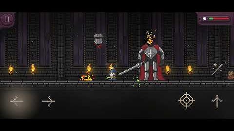 Fireball Wizard level 10 Boss 1 Knight