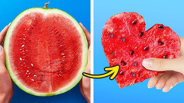 Cách Cắt Gọt Rau Củ Quả Thông Minh