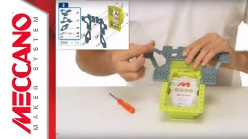 How to Build Meccanoid G15: Steps 1-3