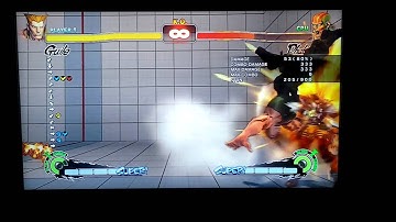 Guile, combo to Ultra Combo 1