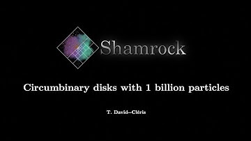 Discs at 1 billion particles with Shamrock
