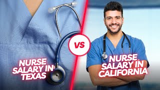 🤑 NURSE SALARY IN TEXAS VS CALIFORNIA: TAXES, EXPENSES, SAVINGS