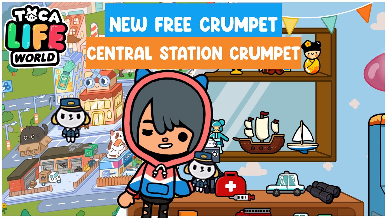 New Free Crumpet in Tocalife 💖 Crumpets Toca Boca Crumpets Toca Boca YouTube