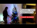 Stranger Things ihletésű karácsonyfa | Utolsó Vlogmas #15