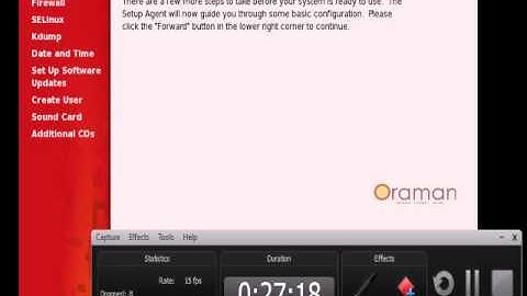 installation of oracle on linux
