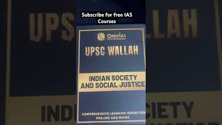 PW Praramb Society &amp; Social Justice Short Review | Most Useful UPSC Book for GS Paper 1 &amp; 2