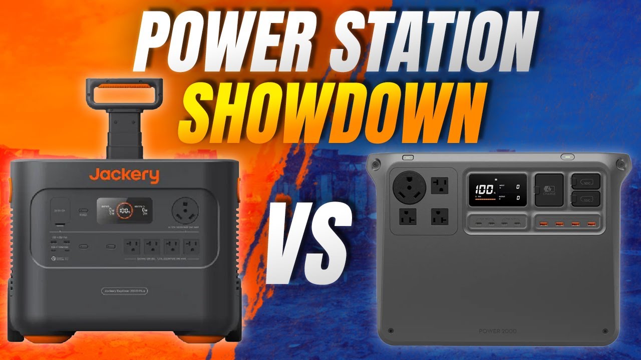 Battle of Giants: DJI Power 2000 vs Jackery Explorer 2000 Plus