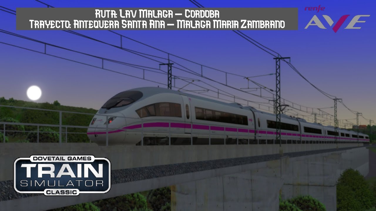 LAV MÁLAGA CÓRDOBA | Antequera Santa Ana - Málaga María Zambrano | Renfe 103