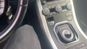 How to get Range Rover evoque into neutral with no start