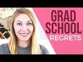 5 Mistakes Graduate Students Make