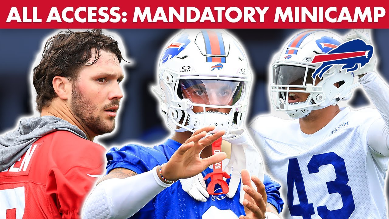 Buffalo Bills Mandatory Minicamp: Day 1 Behind-The-Scenes!