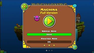 Machina Full Version(3 Coins)|Geometry Dash