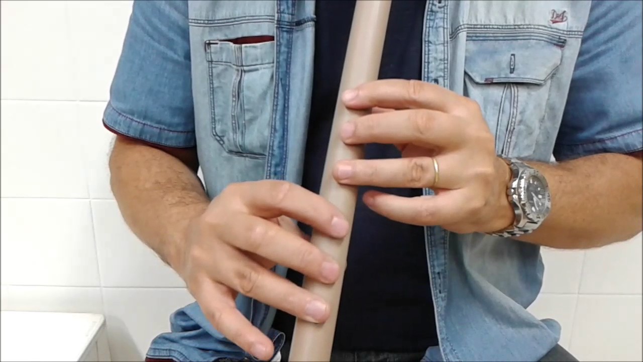 Como Fazer uma Flauta Estilo Nativo Americano - PVC