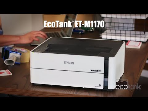 EcoTank Monochrome ET-M1170 Printer | Take the Tour