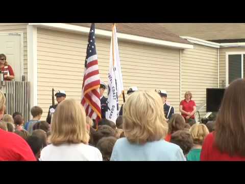 Flag Day at Deans Mill School