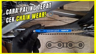 Cara Cek Keausan Rantai Sepeda ala Pro!   Tutorial Ganti Rantai