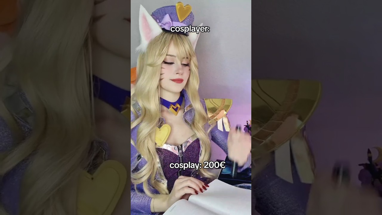 Ahri Cosplay 💜 League of Legends | 