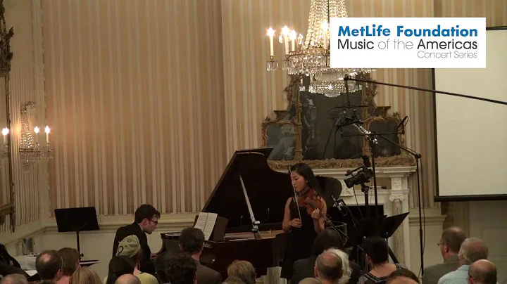 Violinist Kristin Lee and pianist Connor Hannick p...