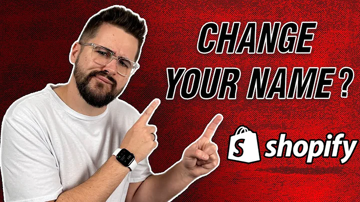 Yes, You Can Change Your Shopify Store Name!