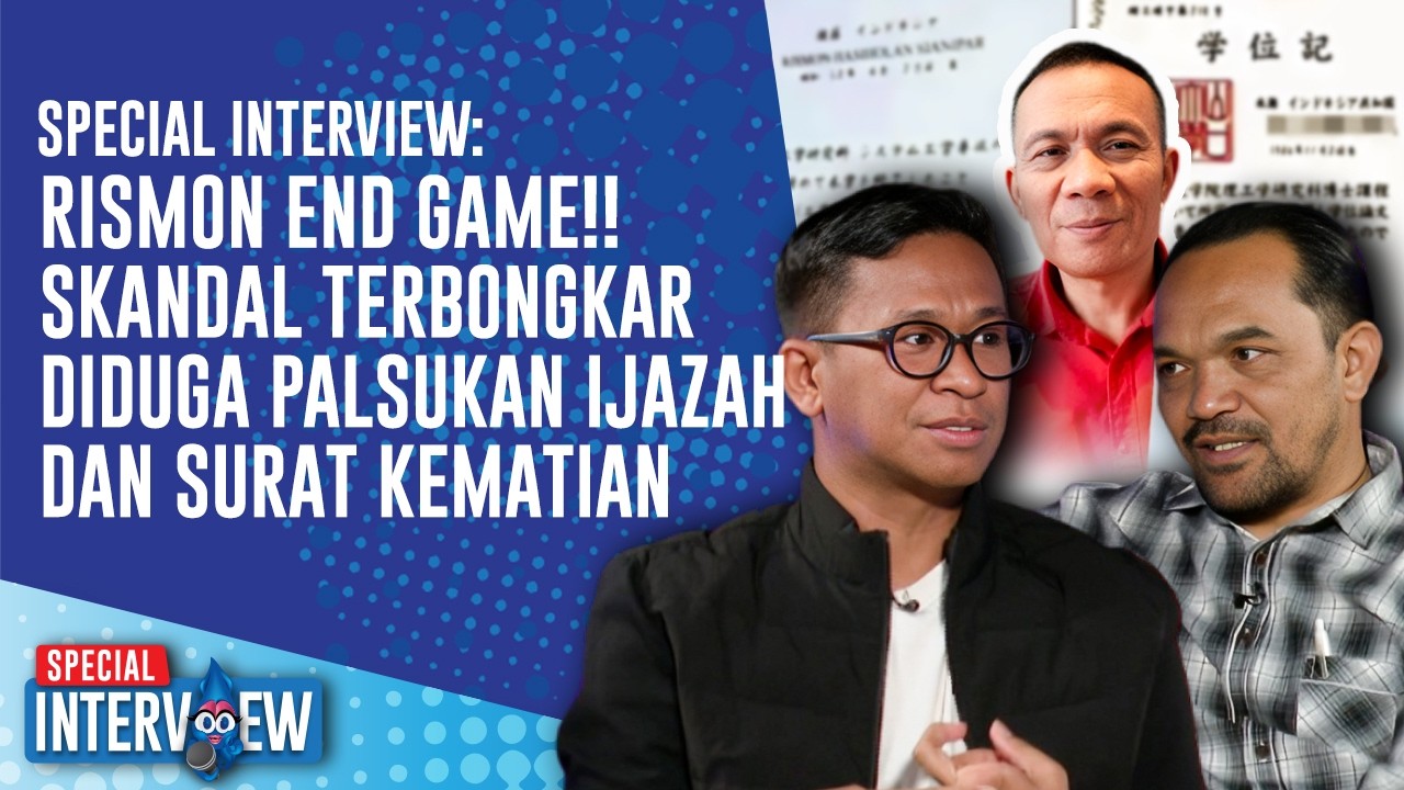 SPECIAL INTERVIEW: Dugaan Skandal Rismon Sianipar: Palsukan Ijazah Yamaguchi & Surat Kematian?