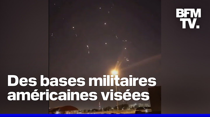 Guerre Iran-Israël: l'Iran lance une salve de missiles sur des bases américaines au Moyen-Orient