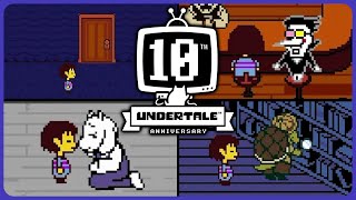 All NEW SCENES - Undertale 10th Anniversary