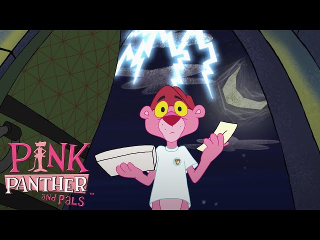 Pink Panther Faces Evil On A Stormy Night | 35 Minute Compilation | Pink Panther & Pals class=