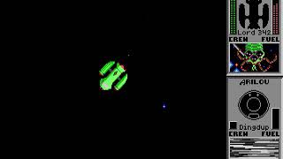 [TAS] Genesis Star Control "Melee mode, Hierarchy" by artbreeder in 01:37.48