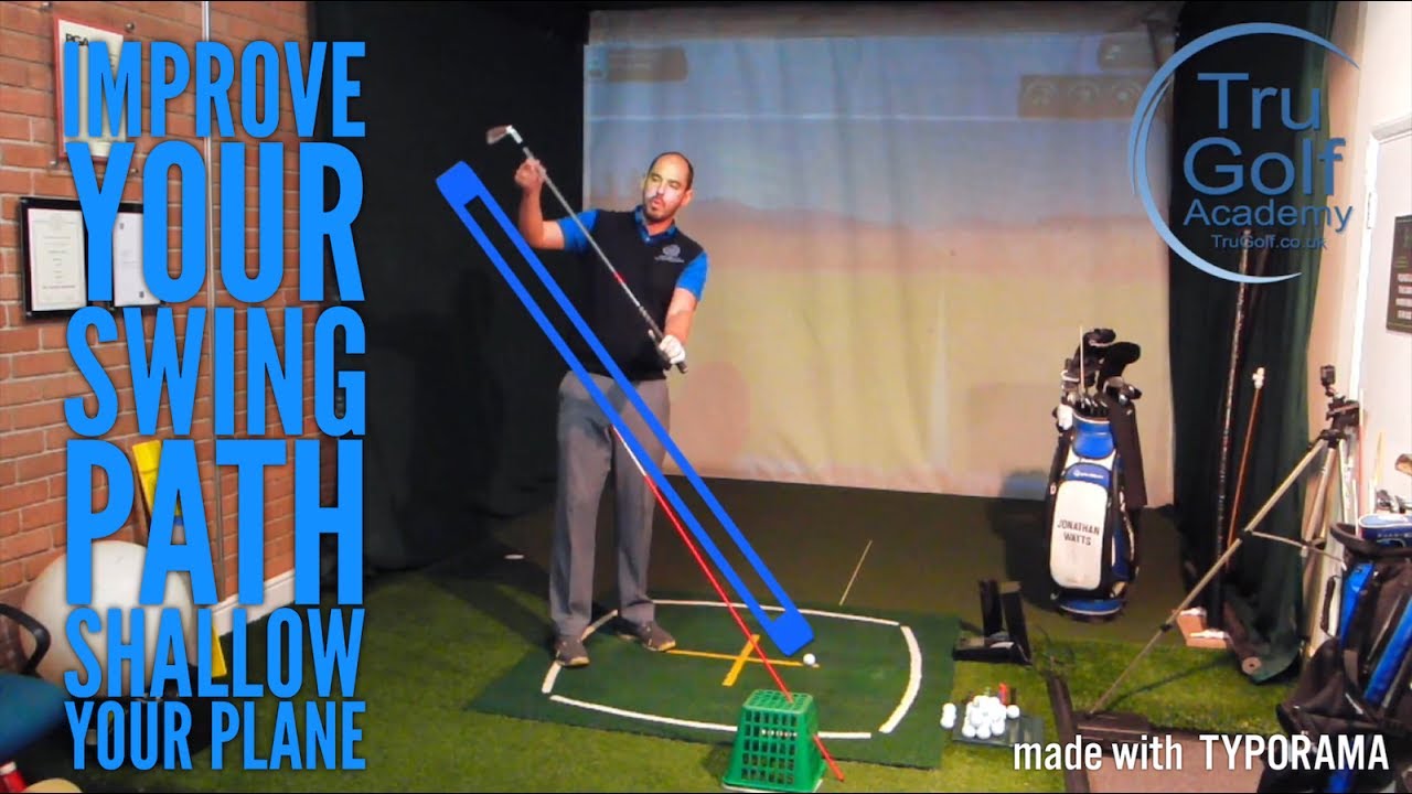 IMPROVE YOUR SWING PATH BY SHALLOWING THE DOWNSWING - YouTube