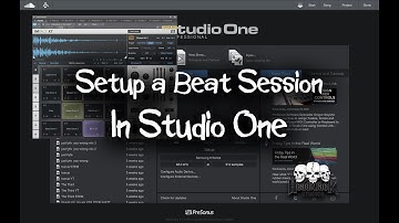 Studio One 5 Tutorial For Beginners - How To Set Up A Beat Session