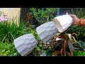 How To Upgrade Your Garden With Beautiful Cement Pots - flower vase