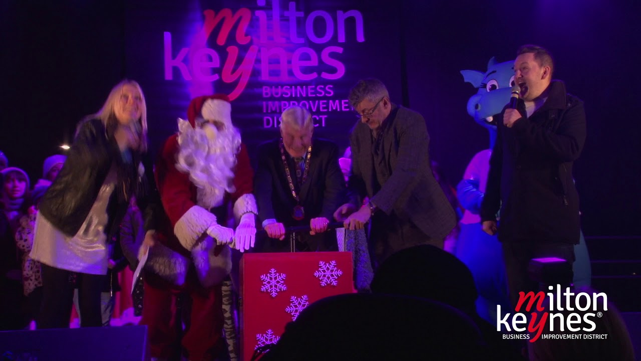 Milton Keynes city Christmas Switch On 2019 YouTube
