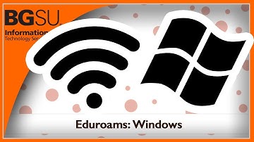 Connecting to Eduroam on Windows