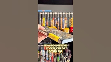 How I Get Stickers Off Of GAME COVER ART!