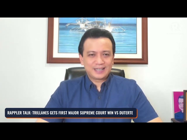 If Sara Duterte wins presidency in 2028, what will happen to Trillanes? class=