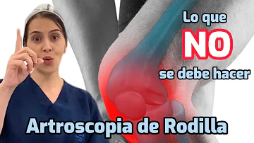 ¿Cuándo puedo dejar de elevar la rodilla después de la operación?