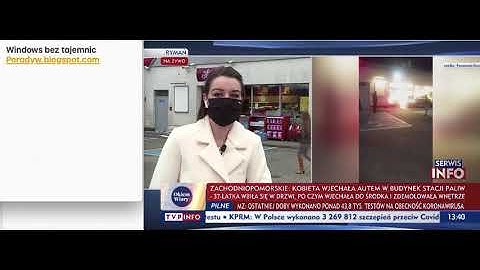 Kobieta zdemolowała stację paliw. Była trzeźwa Informacje wiadomości wydarzenia #tvpinfo tvpinfo